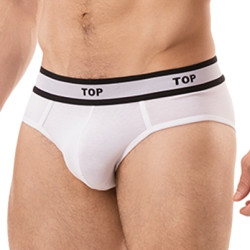 Barcode Berlin Slip Top Blanc